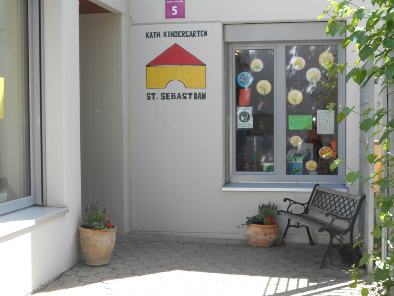 Eingangsbereich des Kindergartens